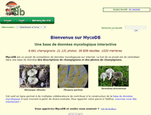 Tablet Screenshot of mycodb.fr